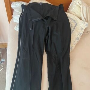 Tailored black dress pants